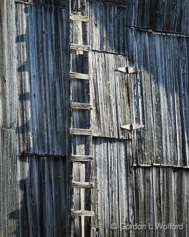 Barn Ladder_DSCF02692.jpg - Photographed near Smiths Falls, Ontario, Canada.